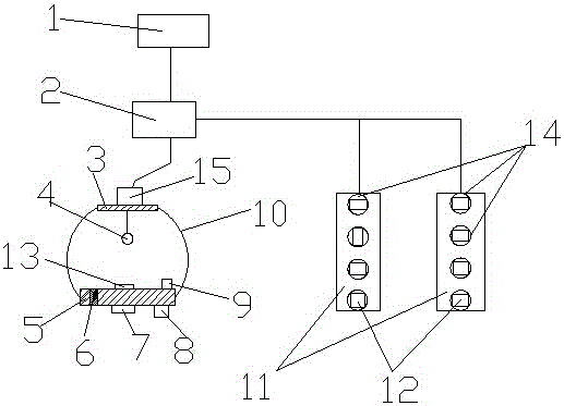 一種電子燈籠和電子對(duì)聯(lián)集成系統(tǒng)的制作方法附圖